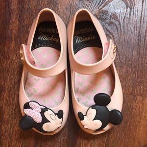 Mini Melissa Minnie and Mickey.